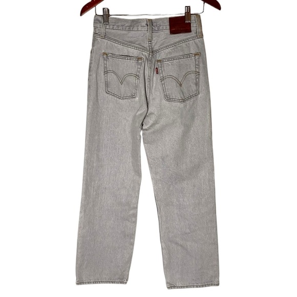 Levi's Women's Ribcage Straight Ankle Jeans- High Waisted Straight Jeans-Size 26 - Picture 6 of 13